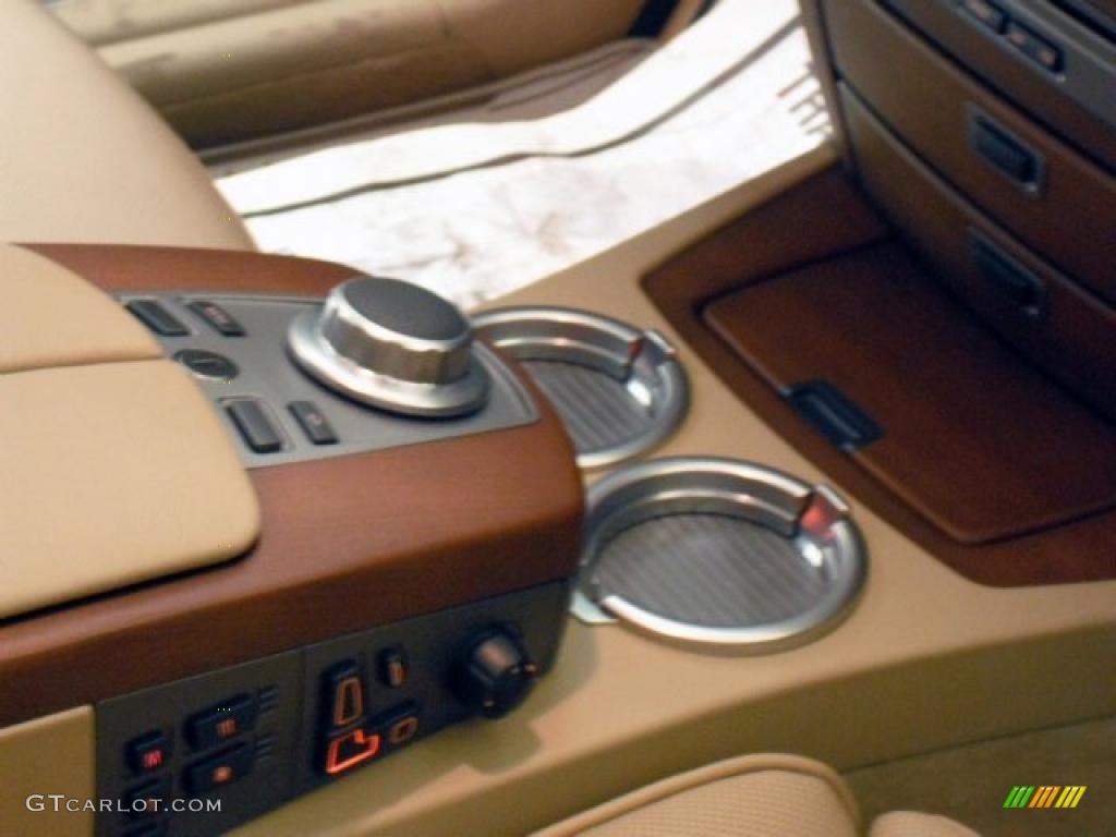 2007 7 Series 750Li Sedan - Michigan Blue Metallic / Beige photo #16