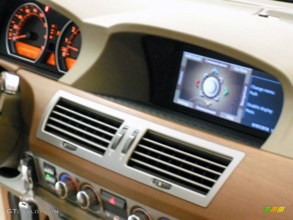 2007 7 Series 750Li Sedan - Michigan Blue Metallic / Beige photo #17