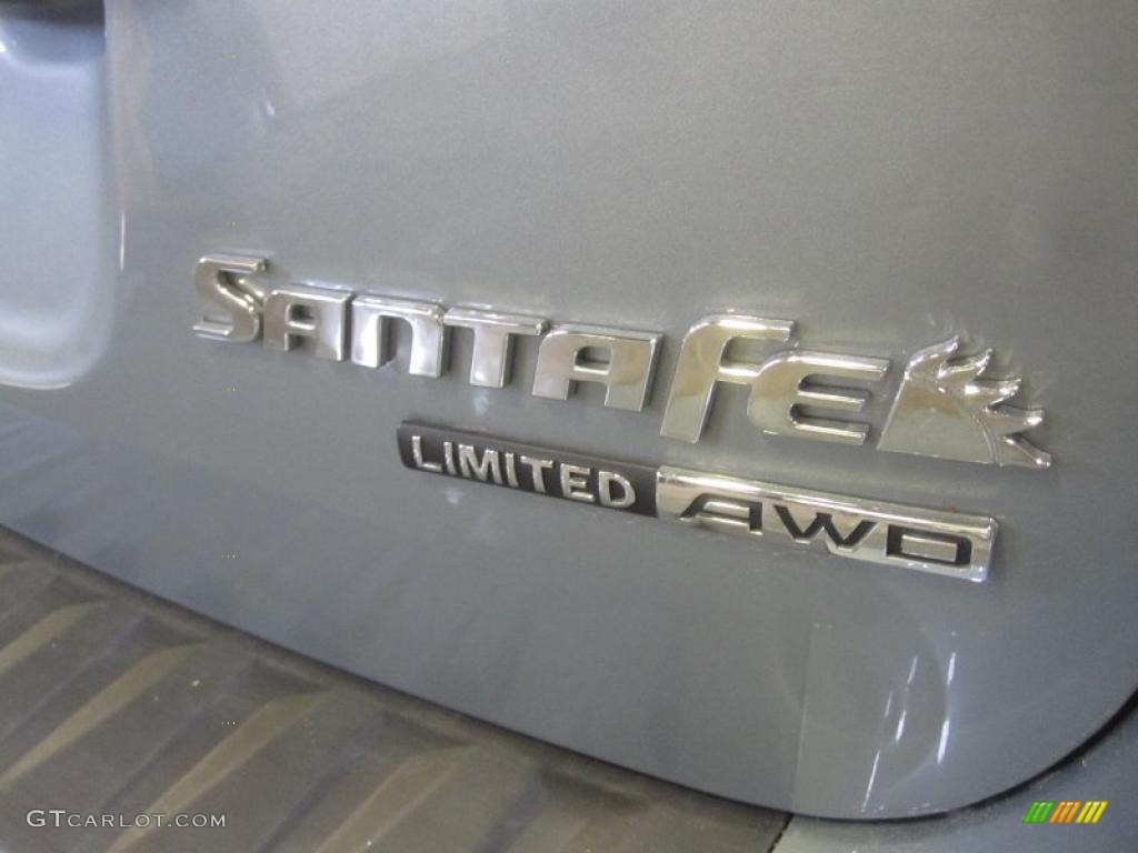 2009 Santa Fe Limited 4WD - Platinum Sage / Beige photo #6