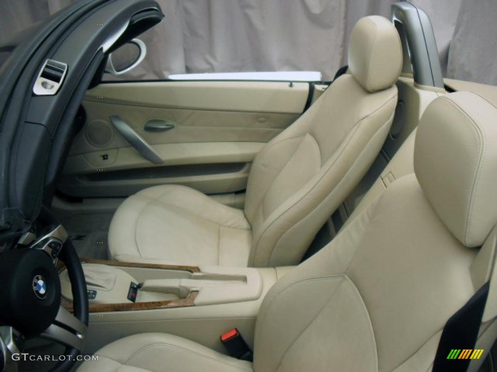 2006 Z4 3.0i Roadster - Alpine White / Beige photo #9