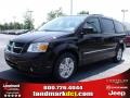 2010 Dark Cordovan Pearlcoat Dodge Grand Caravan SXT Crew  photo #1