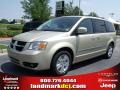 White Gold Pearl 2010 Dodge Grand Caravan SXT Crew