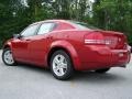 2010 Inferno Red Crystal Pearl Dodge Avenger Express  photo #3