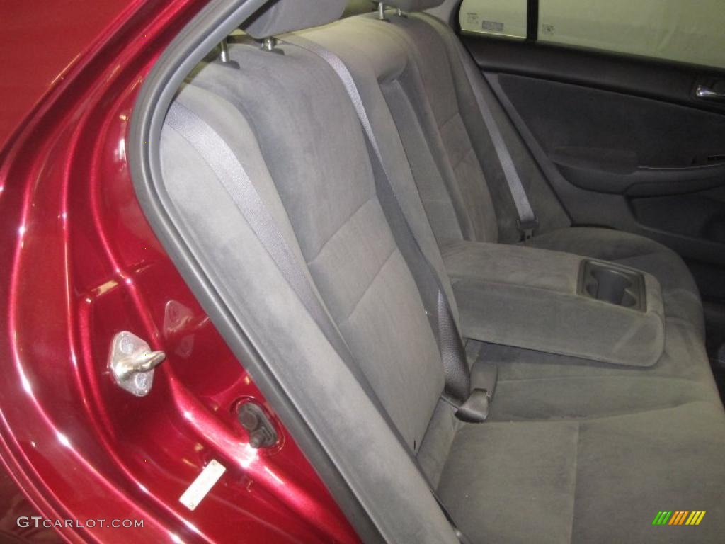 2005 Accord EX Sedan - Redondo Red Pearl / Black photo #7