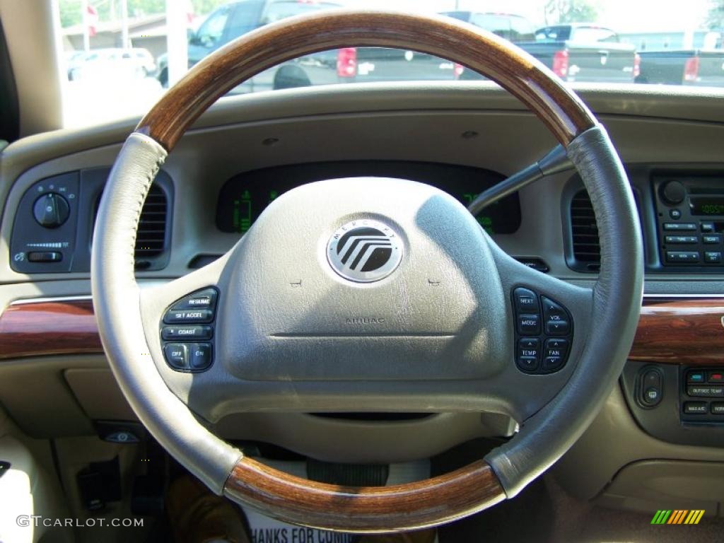 2004 Grand Marquis LS - Dark Toreador Red Metallic / Medium Parchment photo #20