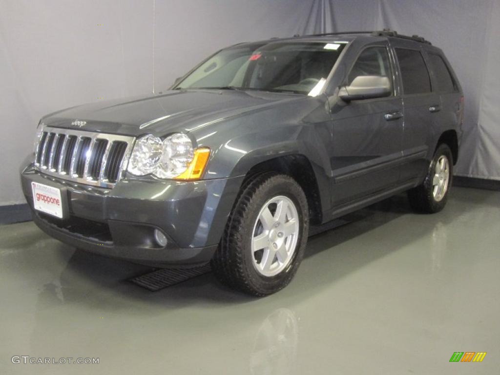 2008 Grand Cherokee Laredo 4x4 - Steel Blue Metallic / Dark Slate Gray/Light Graystone photo #1