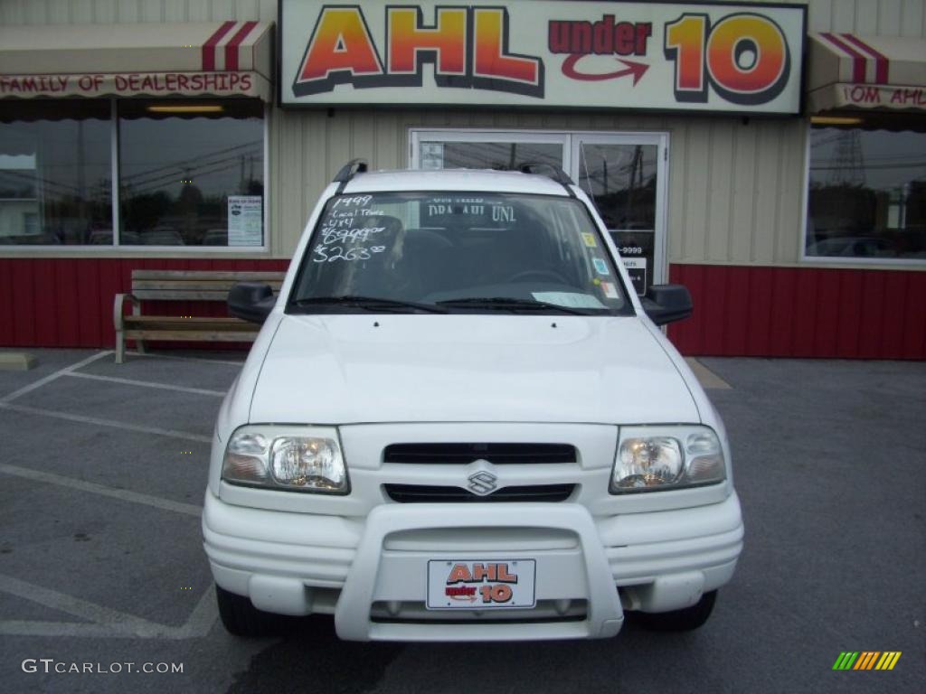 1999 Vitara JX 4x4 Hard Top - Polar White / Gray photo #1