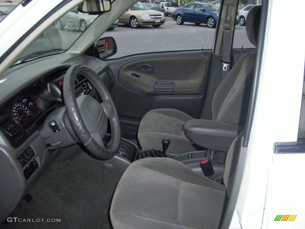 1999 Vitara JX 4x4 Hard Top - Polar White / Gray photo #7