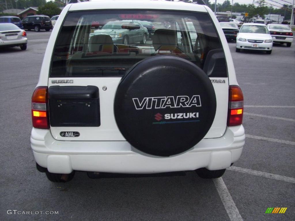 1999 Vitara JX 4x4 Hard Top - Polar White / Gray photo #17