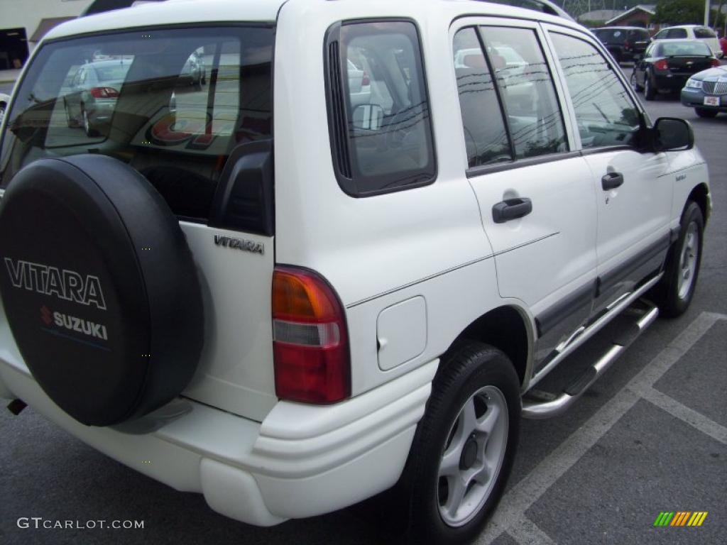 1999 Vitara JX 4x4 Hard Top - Polar White / Gray photo #18