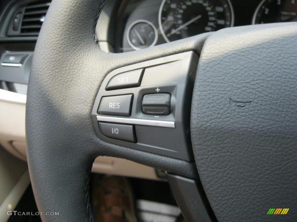 2011 5 Series 550i Sedan - Dark Graphite Metallic / Oyster/Black photo #13