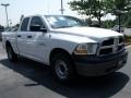 2010 Stone White Dodge Ram 1500 ST Quad Cab  photo #4