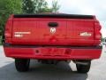 2008 Flame Red Dodge Dakota Big Horn Crew Cab 4x4  photo #4