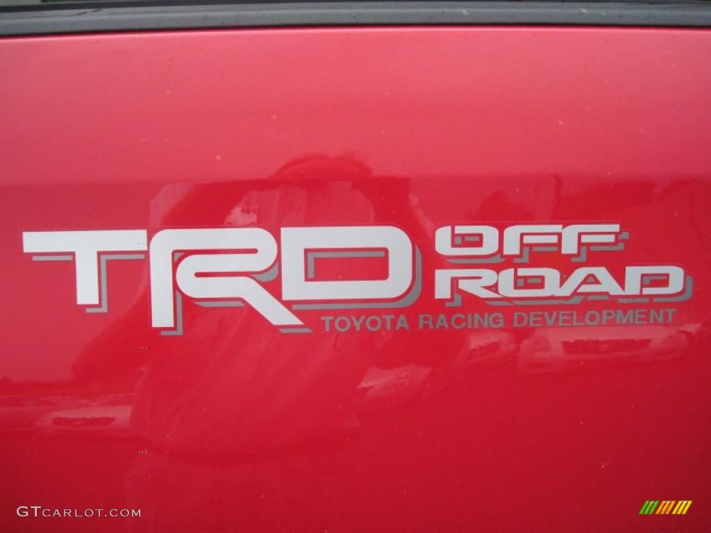 2010 Tundra TRD Double Cab 4x4 - Radiant Red / Sand Beige photo #9