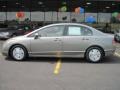 Galaxy Gray Metallic - Civic Hybrid Sedan Photo No. 4
