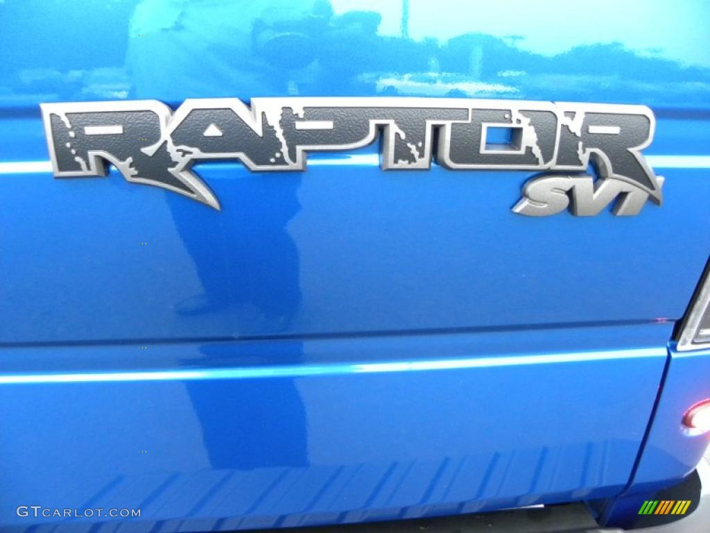 2010 F150 SVT Raptor SuperCab 4x4 - Blue Flame Metallic / Raptor Black photo #18