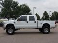 2008 Oxford White Ford F350 Super Duty Lariat Crew Cab 4x4  photo #6