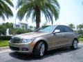 2009 Sand Beige Metallic Mercedes-Benz C 300 4Matic  photo #2