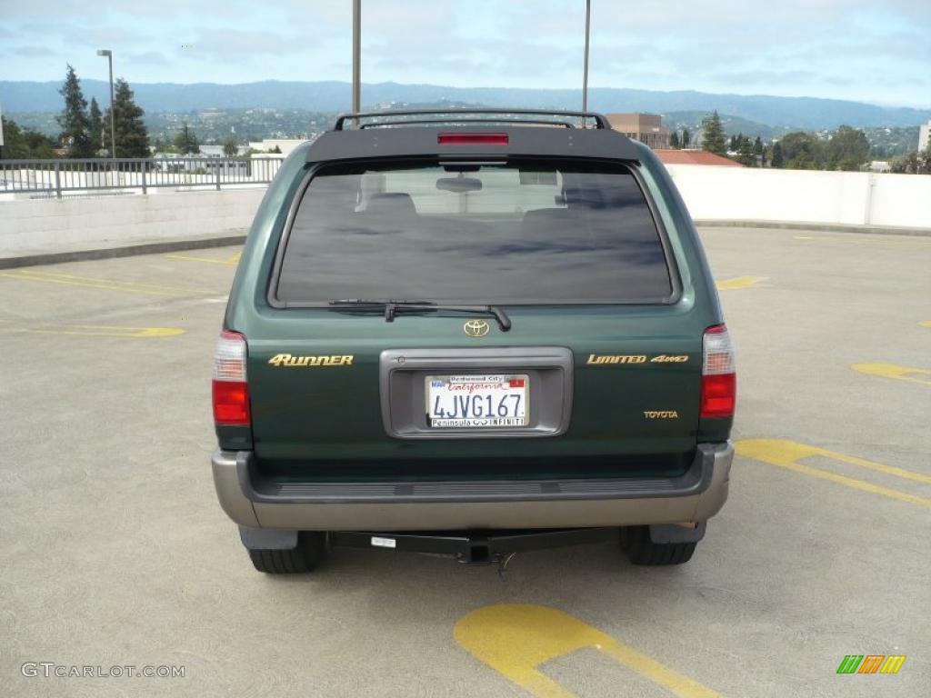 1999 4Runner Limited 4x4 - Imperial Jade Green Mica / Oak photo #6