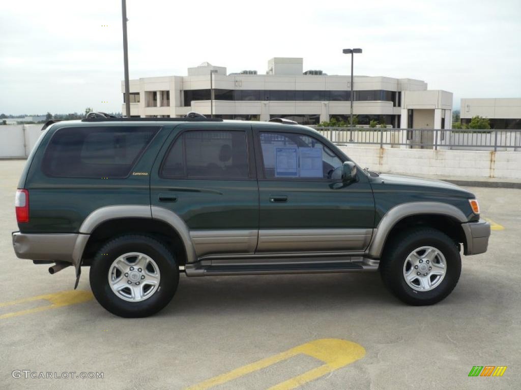 1999 4Runner Limited 4x4 - Imperial Jade Green Mica / Oak photo #9