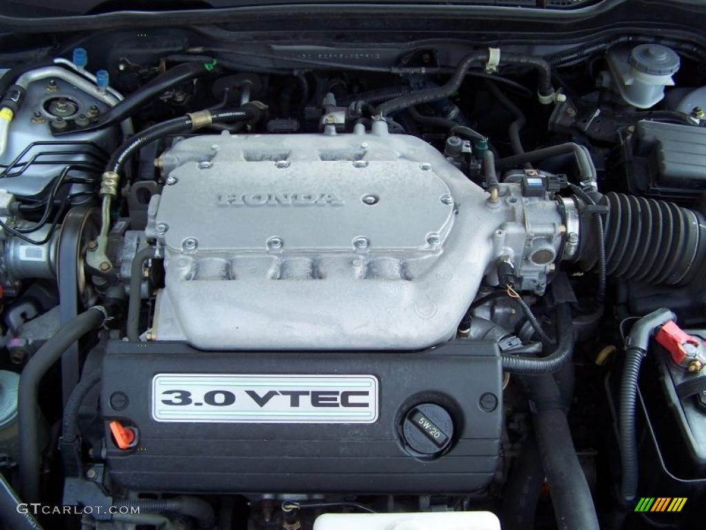 2003 Accord EX V6 Coupe - Satin Silver Metallic / Black photo #6
