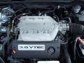 2003 Satin Silver Metallic Honda Accord EX V6 Coupe  photo #6
