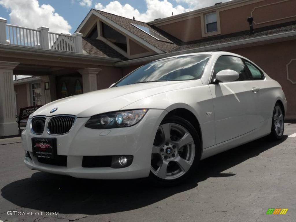 Alpine White BMW 3 Series
