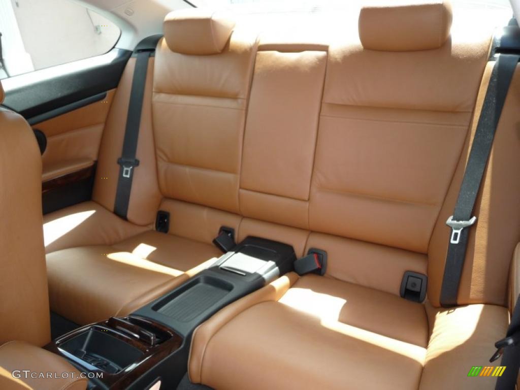 2007 3 Series 328i Coupe - Alpine White / Saddle Brown/Black photo #6