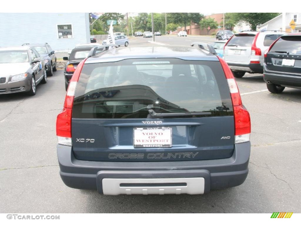 2007 XC70 AWD Cross Country - Barents Blue Metallic / Graphite photo #4