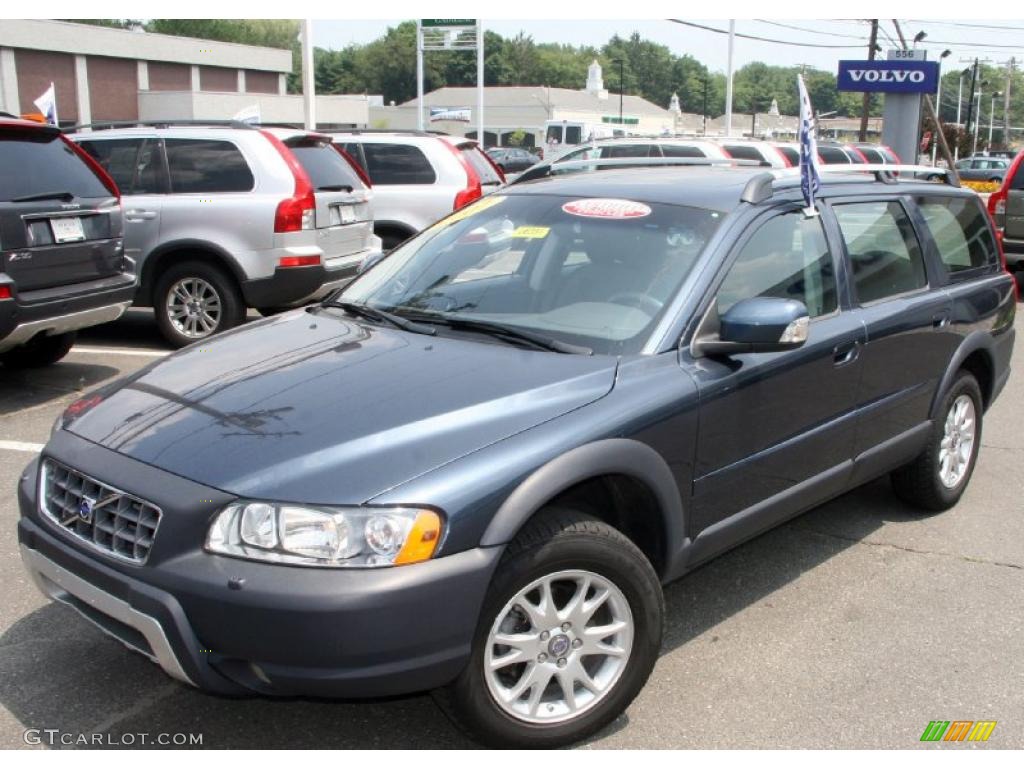 2007 XC70 AWD Cross Country - Barents Blue Metallic / Graphite photo #8