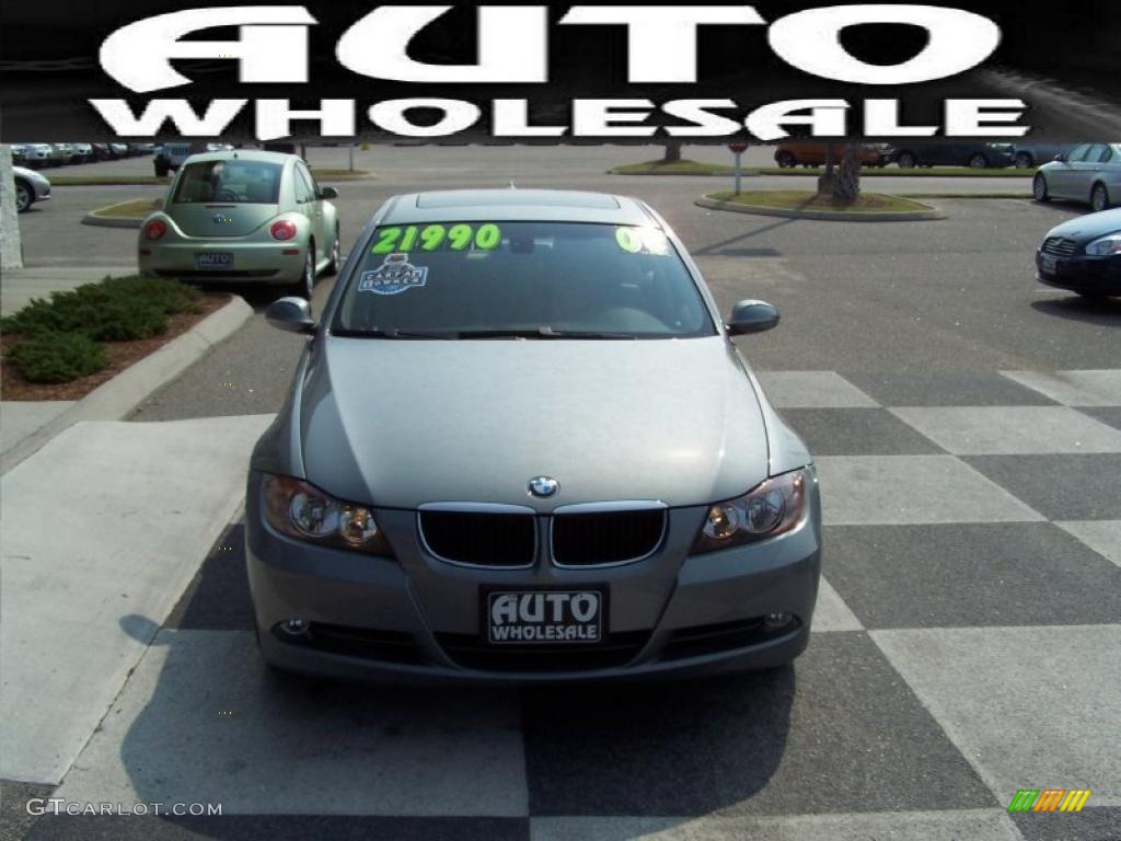 2008 3 Series 328i Sedan - Arctic Metallic / Beige photo #2