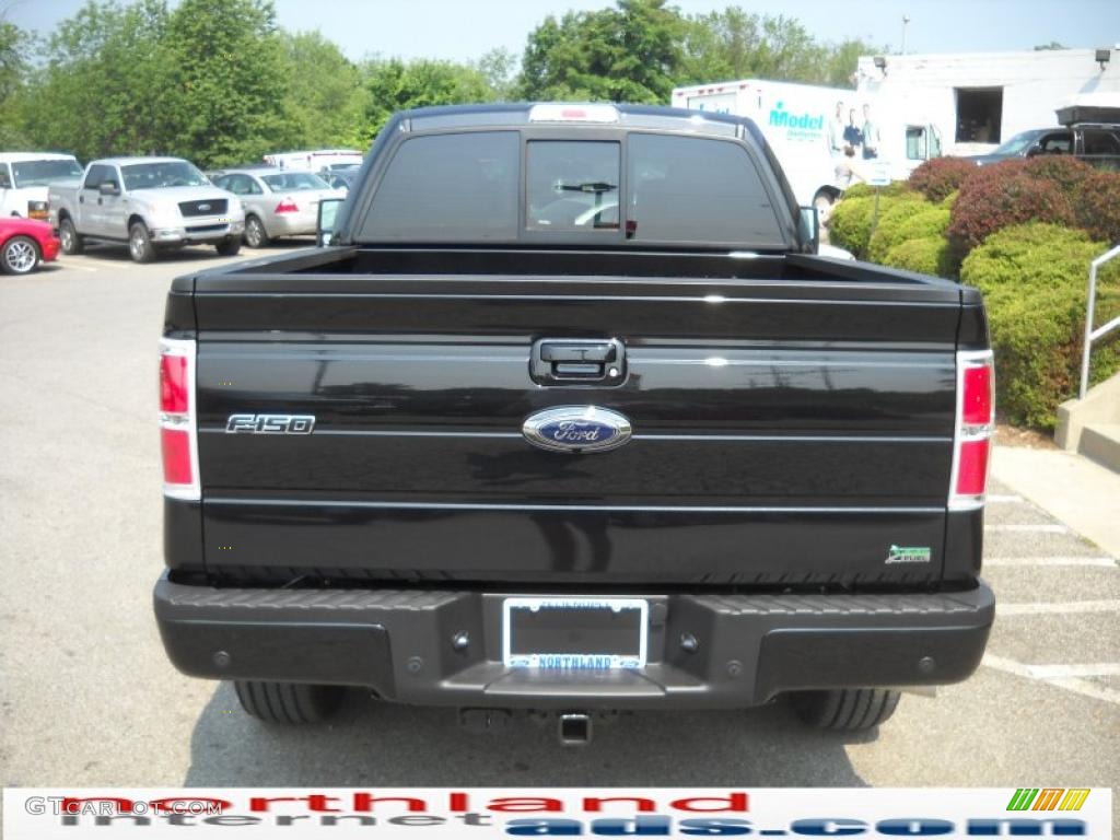 2010 F150 FX4 SuperCrew 4x4 - Tuxedo Black / Black photo #7