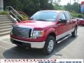 2010 Red Candy Metallic Ford F150 FX4 SuperCrew 4x4  photo #2