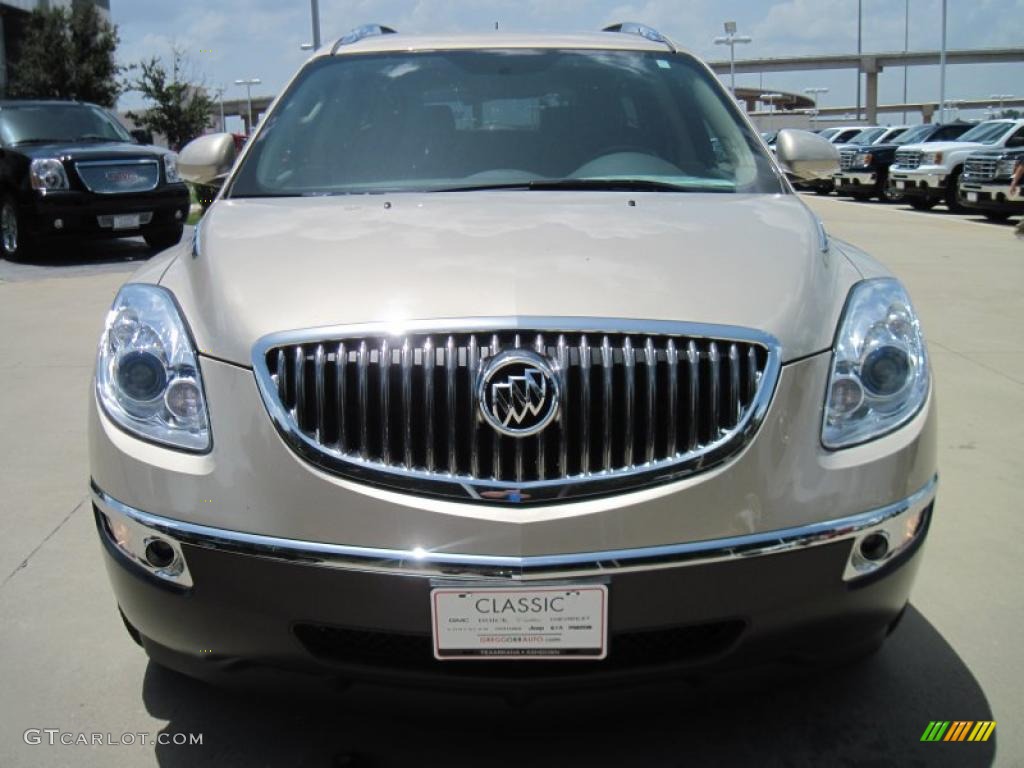 2010 Enclave CX - Gold Mist Metallic / Cashmere/Cocoa photo #5