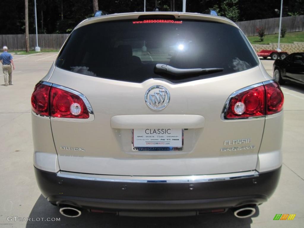 2010 Enclave CX - Gold Mist Metallic / Cashmere/Cocoa photo #6