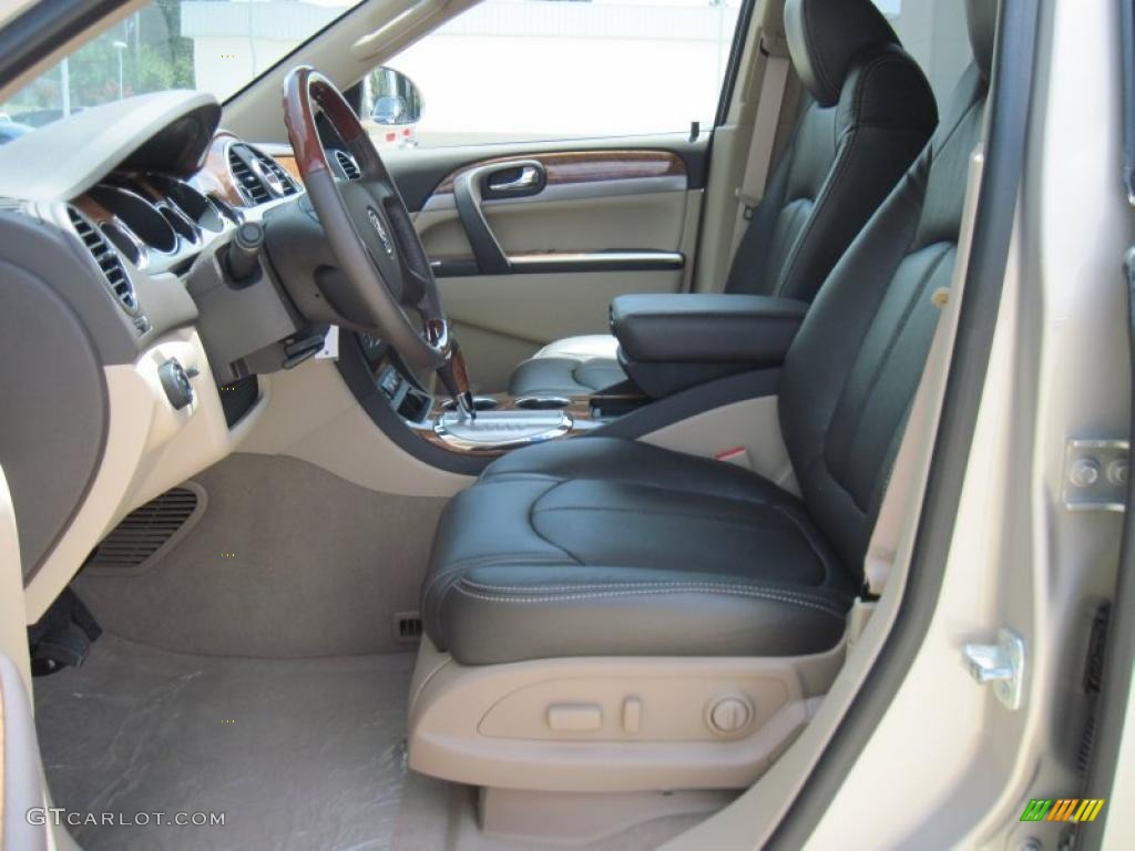 2010 Enclave CX - Gold Mist Metallic / Cashmere/Cocoa photo #7