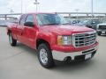 2010 Fire Red GMC Sierra 1500 SLE Extended Cab 4x4  photo #2