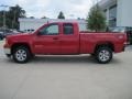 2010 Fire Red GMC Sierra 1500 SLE Extended Cab 4x4  photo #3