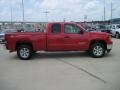 2010 Fire Red GMC Sierra 1500 SLE Extended Cab 4x4  photo #4