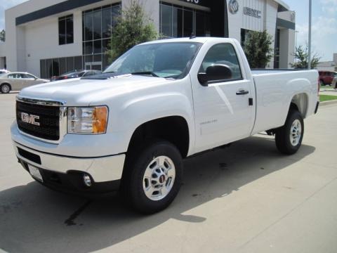 2011 GMC Sierra 2500HD SLE Regular Cab Data, Info and Specs