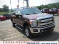 Royal Red Metallic - F350 Super Duty XLT SuperCab 4x4 Photo No. 4