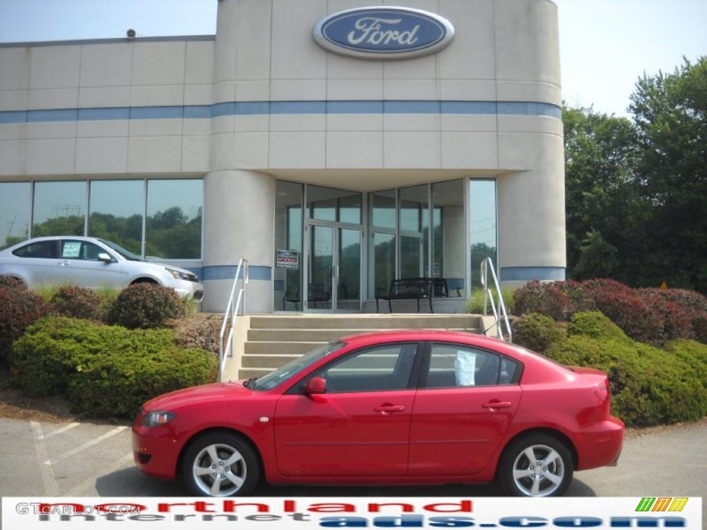 Velocity Red Mazda MAZDA3