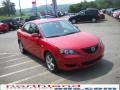 2004 Velocity Red Mazda MAZDA3 i Sedan  photo #4