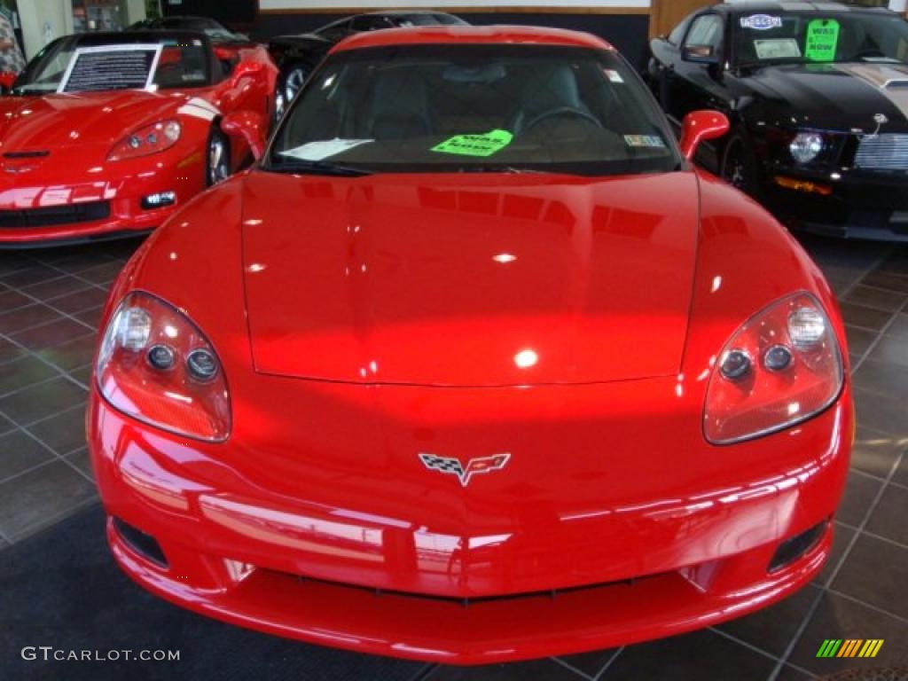 2006 Corvette Coupe - Victory Red / Ebony Black photo #8