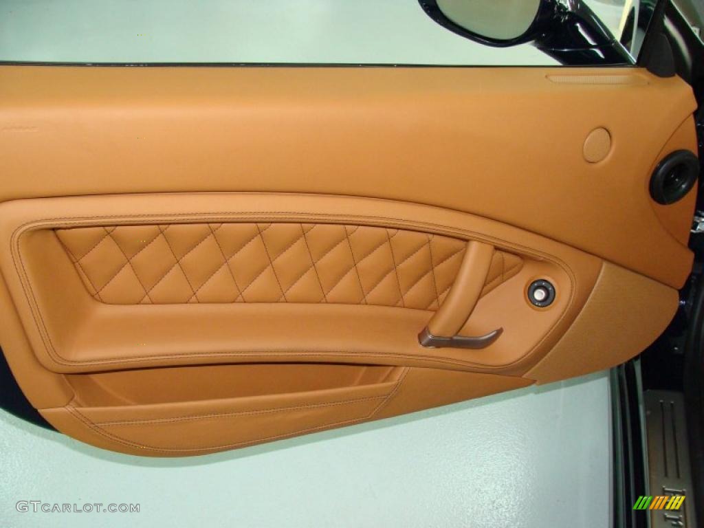 2010 Ferrari California Standard California Model Cuoio Door Panel Photo #32751172