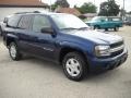 2002 Indigo Blue Metallic Chevrolet TrailBlazer LS 4x4  photo #6