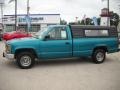 1994 Bright Teal Metallic Chevrolet C/K C1500 Regular Cab  photo #2