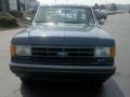 1989 Dark Shadow Blue Metallic Ford F150 Regular Cab 4x4  photo #2