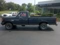 1989 Dark Shadow Blue Metallic Ford F150 Regular Cab 4x4  photo #8