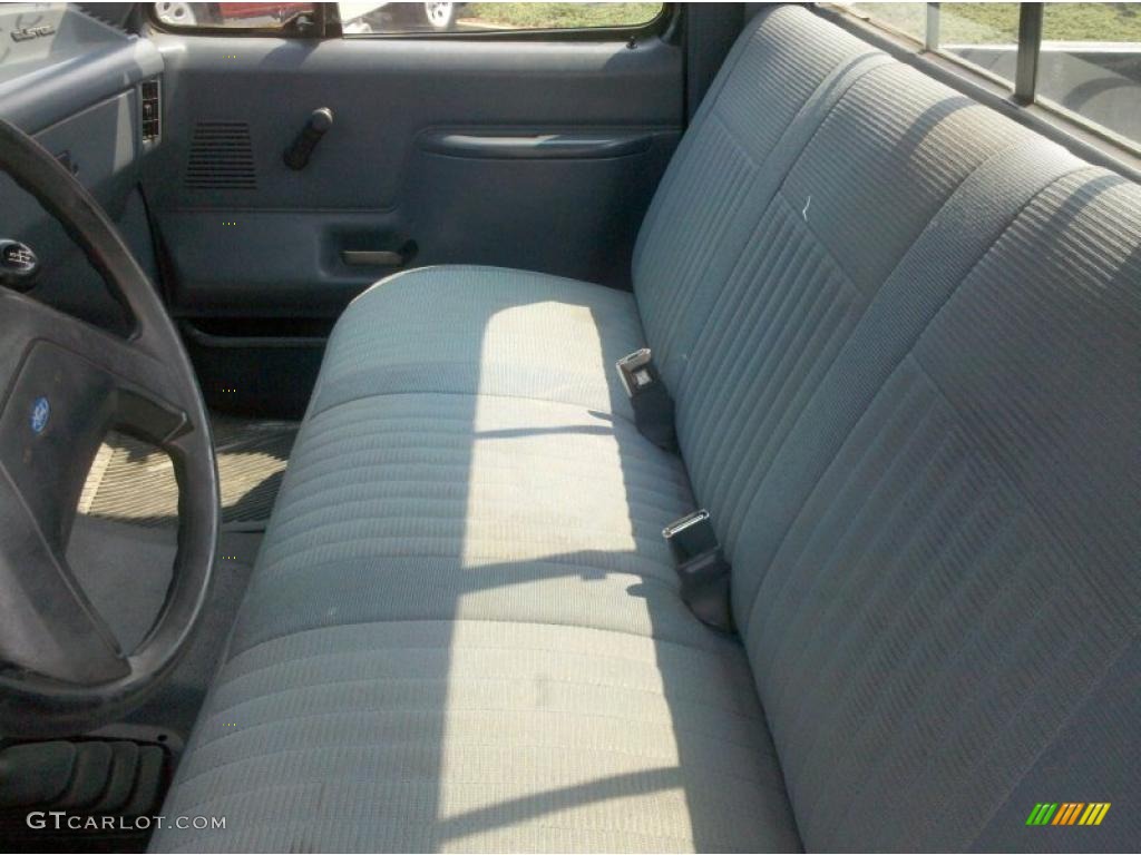 1989 F150 Regular Cab 4x4 - Dark Shadow Blue Metallic / Dark Charcoal photo #12